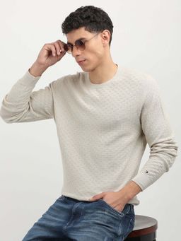 Tommy Hilfiger - Dc Basketweave Textured Sweater