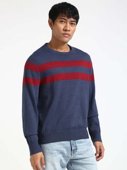 Tommy Hilfiger - Stamford Stripe Blue Sweater