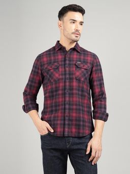 Royal Enfield - Red Pioneer Flannel Shirt