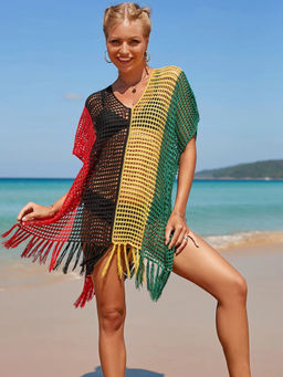Addery - Multi-Color Mesh Cover-Up