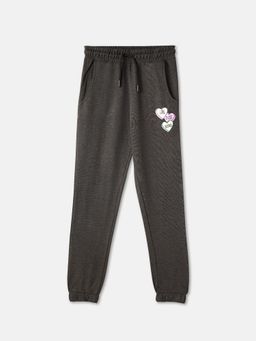 R&B - Charcoal Regular Girls Joggers