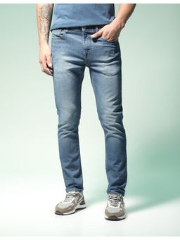 Flying Machine - Slash Straight Fit Stone Wash Jeans