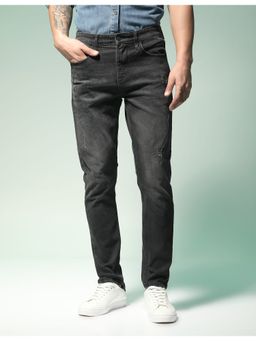 Flying Machine - Slash Straight Stone Wash Jeans