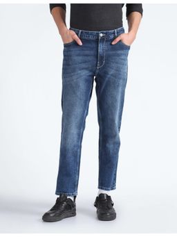 Flying Machine - Mid Rise Morrison Cropped Fit Jeans