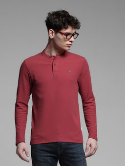 Jack & Jones - Red Regular Fit T-Shirt