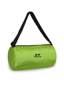 Nivia - Basic Duffle Bag (Green and Black)