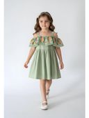 Green color option, Currently selected