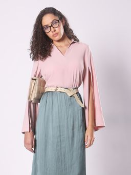 VERO MODA - Pink Full Sleeves Top