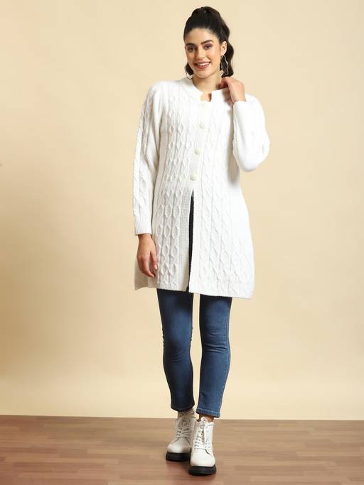 Long White Sweater Women's Different Ways To Wear White Sweater For Different Occasions