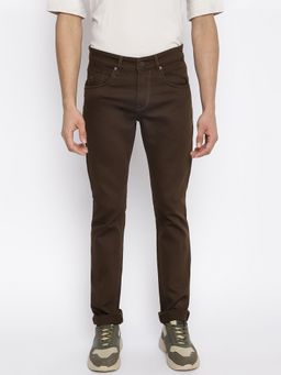 Cantabil - Men Brown Casual Trousers