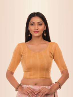 BINDIGASM'S ADVI - Mehreen Multicolour Fancy Stripes Stretchable Blouse