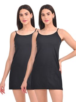 Adira - Black Kurti Camisole (Pack of 2)