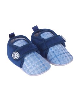 Coco Candy - Blue Kids Checks Booties