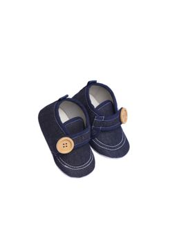 Coco Candy - Blue Kids Denim Booties