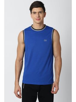 Peter England - Men Blue Tank Top