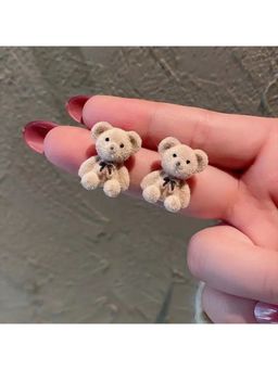 ESTAILO FASHION - Teddy Stud Earrings