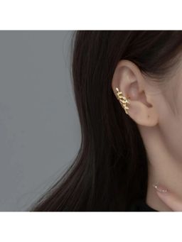 ESTAILO FASHION - Golden Twig Hugger Ear cuff Earrings