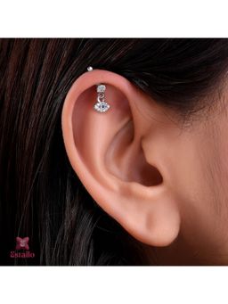 ESTAILO FASHION - Evil Eye Helix Ear cuff Earrings
