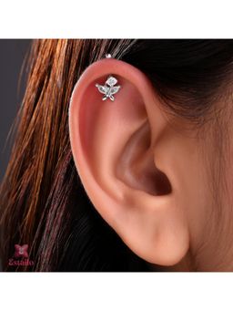 ESTAILO FASHION - Sparkling Wing Helix Ear cuff Earrings