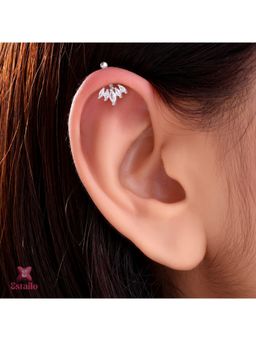 ESTAILO FASHION - Storm Flake Ear cuff Earrings