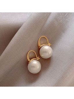 ESTAILO FASHION - Infinity Pearl Loops Earrings