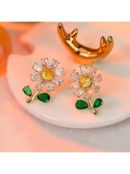 ESTAILO FASHION - Floral Flicks Earrings