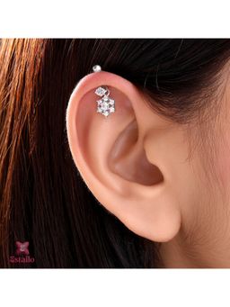 ESTAILO FASHION - Snowflake Sparkle Ear cuff Earrings