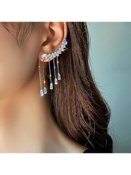 ESTAILO FASHION - Stardust Chain Ear cuff Earrings