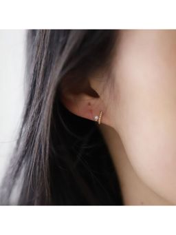 ESTAILO FASHION - Pearl Climber Crawler Earrings