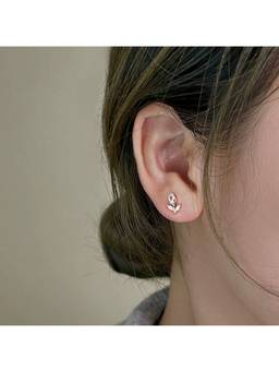 ESTAILO FASHION - Dainty Tulip Stud Earrings