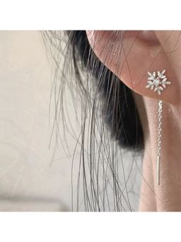 ESTAILO FASHION - Snowflake Chain Earrings