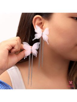 ESTAILO FASHION - Starlight Butterfly Drop Earrings