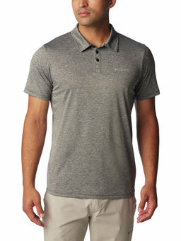 Columbia - Mens Black Omni-Wick Columbia Hike Polo Tshirt
