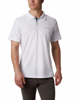 Columbia - Mens White Omni-Wick Utilizer Polo Tshirt