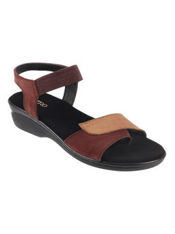 Metro - Solid Brown Sandals