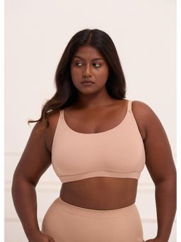 Underneat - Undeneat Women Everyday Non-Wired Non-Padded Scoop Bralette Bra