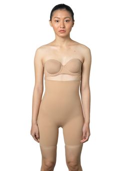 ButtChique - Shorty Core Beige Shapewear Thigh Sculpting, Butt-lift & Back Support