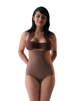 ButtChique - Super Edge Brown Shapewear Targeted & Effective Tummy Control