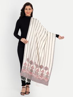 HK colours of fashion - Striped Wool Stole