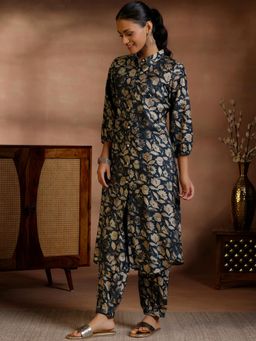 Libas - Women Printed Co-Ord - Green (Set of 2)