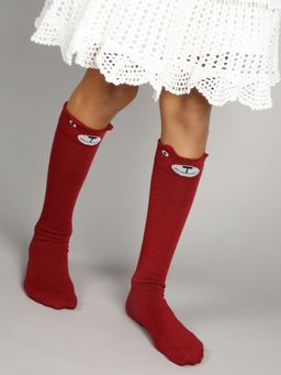 EL REGALO - Socks for kids Maroon