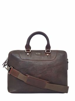 Eske - Delois Genuine Leather Formal-Travel Men Fits Up to 14" Laptop Messenger Bag