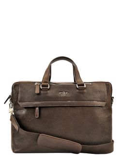 Eske - Truder 15" Genuine Leather Men Laptop-Macbook Messenger Bag with Shoulder Strap