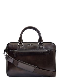 Eske - Stevie 13" Genuine Leather Men Laptop-Macbook Messenger Bag with Shoulder Strap