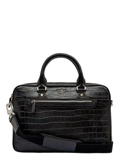 Eske - Stevie 13" Genuine Leather Men Laptop-Macbook Messenger Bag with Shoulder Strap