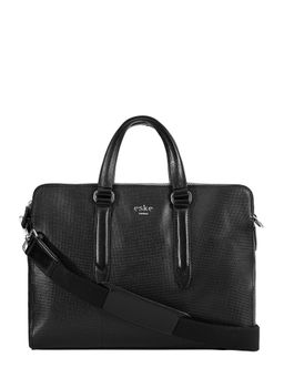 Eske - Albright 15" Genuine Leather Men Laptop-Macbook Messenger Bag with Shoulder Strap