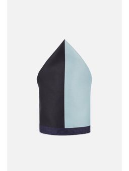 Louis Philippe - Men Blue Print Party Pocket Square