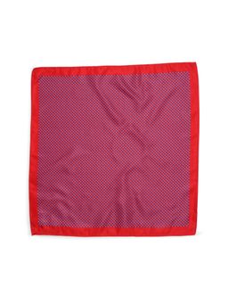 Peter England - Men Red Print Casual Pocket Square