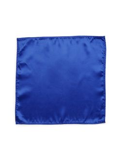 Peter England - Men Blue Solid Business Casual Pocket Square
