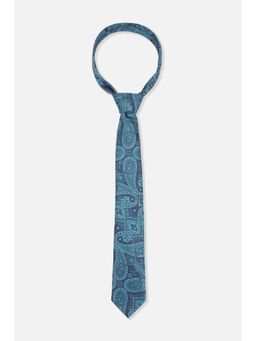 Van Heusen - Men Blue Embroidered Casual Tie